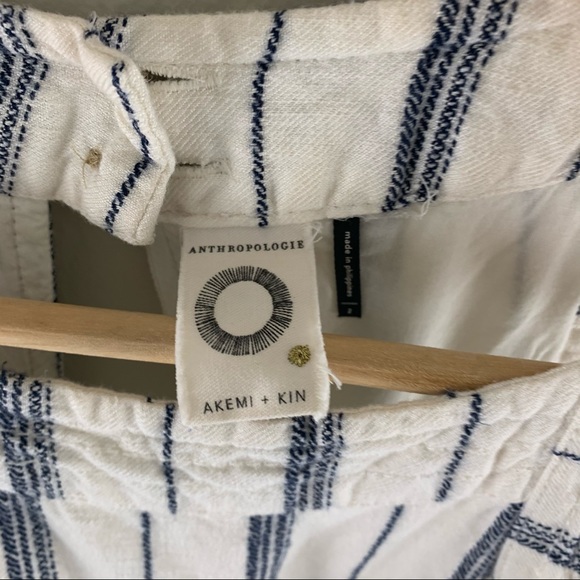 Anthropologie Akemi Kin Claudia Stripe Shift Dress - Picture 9 of 9